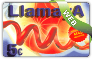 tarjeta telefónica Llamaya